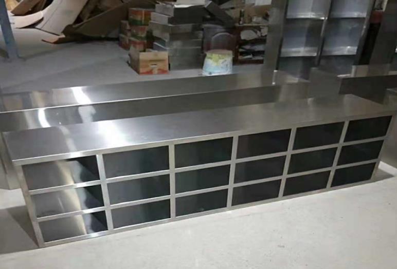 双向不锈钢换鞋柜